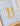Inicial Bordada Ocre