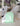 Mesero arco metacrilato verde