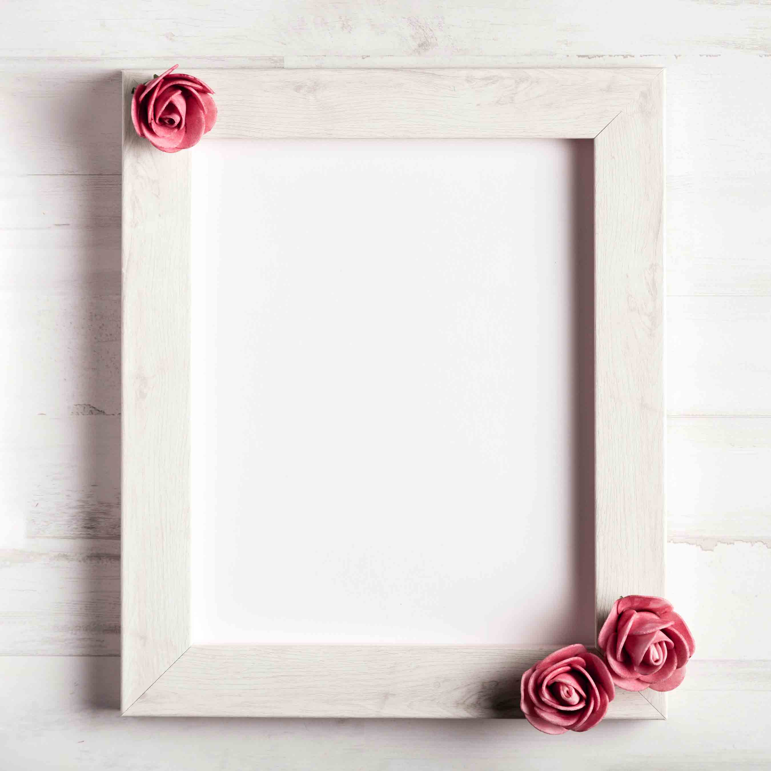 Como hacer un cuadro con rosas secas